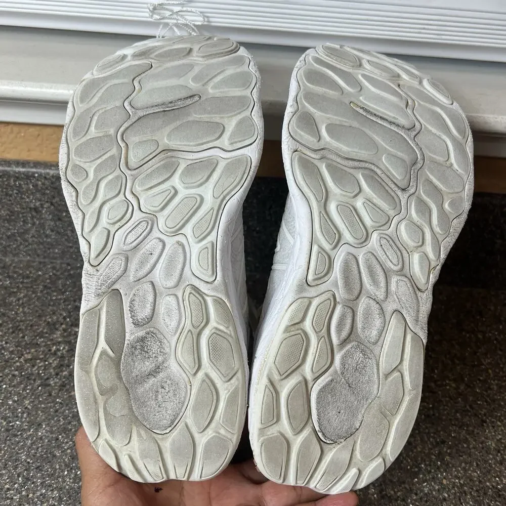 New Balance Fresh Foam X 1080 Womens Size 9.5 B White Running Shoes Sneakers Low